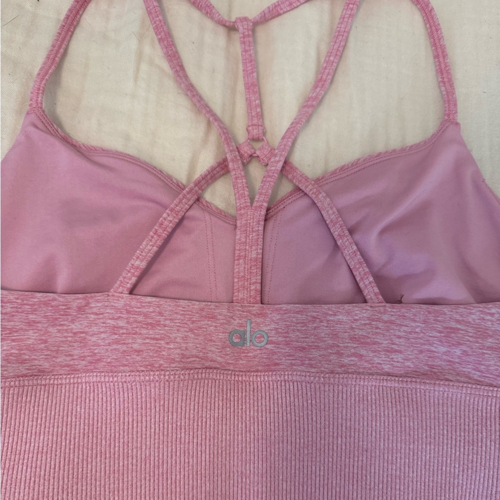 Alo Pink Sports Bra
